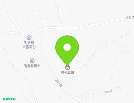 충청남도 당진시 송악읍 고니길 21-7 (청금교회) 지도