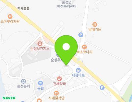 충청남도 당진시 순성면 순성로 507-3 (순성치안센터) 지도