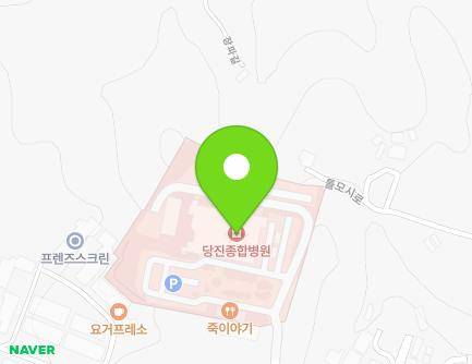 충청남도 당진시 반촌로 5-15 (시곡동, 당진종합병원) 지도