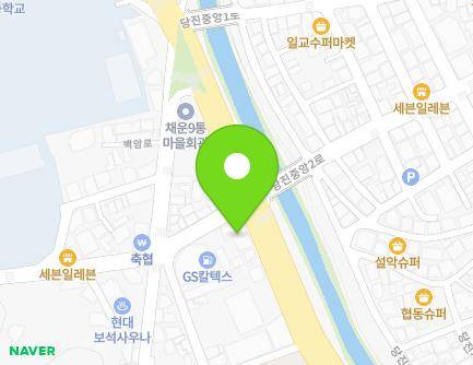 충청남도 당진시 서부로 165 (채운동) 지도