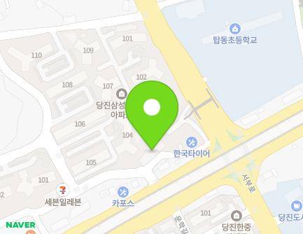 충청남도 당진시 운곡로 230-25 (채운동, 탑동교회) 지도