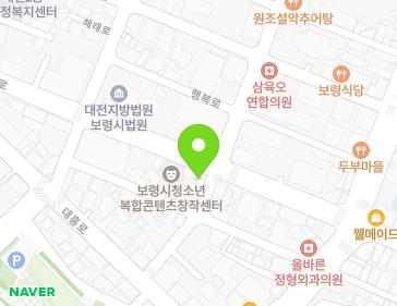 충청남도 보령시 중앙로 115 (대천동) 충청남도 보령시 중앙로 115 (대천동) 지도