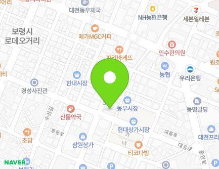 충청남도 보령시 대천로 2 (대천동, 한의원) 지도
