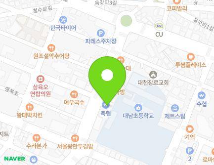 충청남도 보령시 번영로 17 (대천동, 보령축협농협) 지도