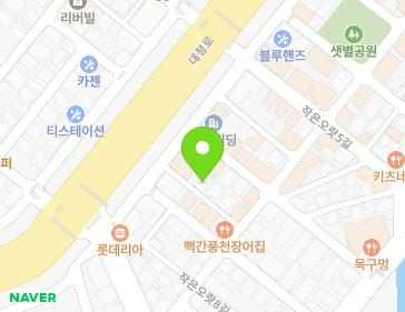 충청남도 보령시 작은오랏2길 60-12 (동대동, 북동빌) 지도