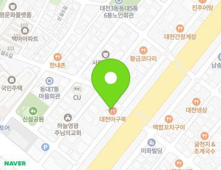 충청남도 보령시 신설1길 37 (동대동) 지도