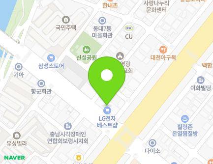충청남도 보령시 보령북로 8 (동대동) 지도