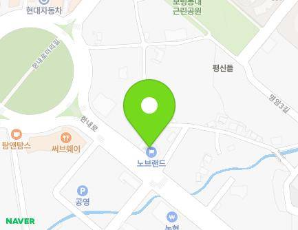 충청남도 보령시 한내로 73 (동대동) 지도