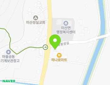 충청남도 보령시 미산면 내평봉성길 4 지도