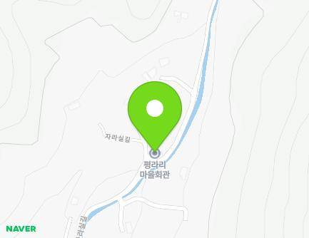 충청남도 보령시 미산면 자라실길 19 (평라리마을회관) 지도