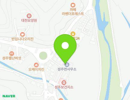 충청남도 보령시 성주면 심원계곡로 6-7 (성주면사무소) 지도