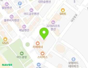 충청남도 보령시 머드광장로 6 (신흑동) 지도