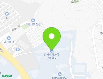 충청남도 보령시 대천항로 212 (신흑동, 대천서중학교,충남해양과학고등학교) 지도