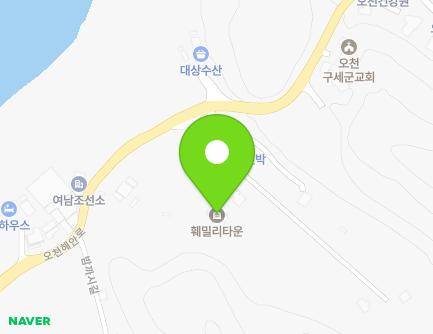 충청남도 보령시 오천면 오천해안로 730 (훼밀리타운) 지도