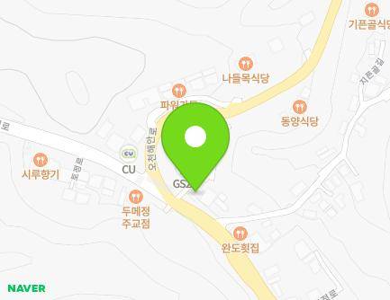 충청남도 보령시 오천면 토정로 1210-1 지도