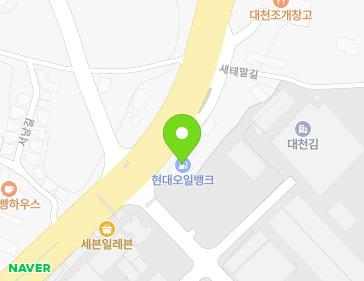 충청남도 보령시 대해로 423 (요암동) 지도