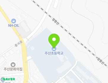 충청남도 보령시 주산면 충서로 416 지도
