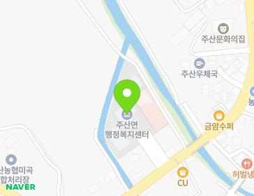 충청남도 보령시 주산면 충서로 389-6 지도