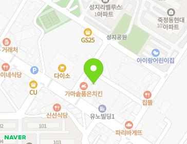 충청남도 보령시 지장골길 110-10 (죽정동) 지도