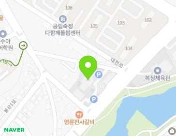 충청남도 보령시 대천로 113 (죽정동) 지도