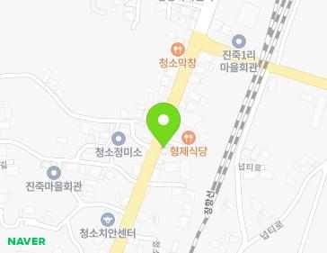 충청남도 보령시 청소면 청소큰길 148 지도