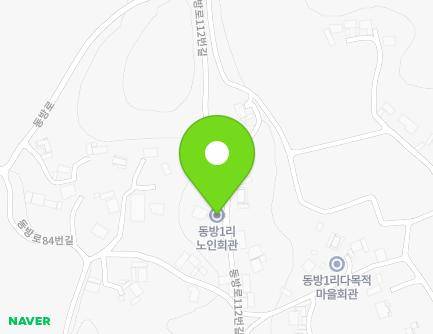 충청남도 부여군 구룡면 동방로112번길 24-1 (동방1리마을회관) 지도