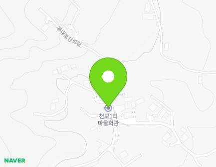 충청남도 부여군 내산면 홍내로천보길 144-1 (천보1리마을회관노인회관) 지도