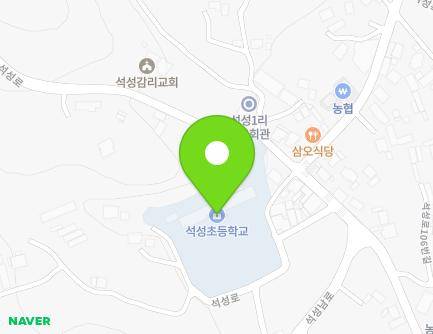 충청남도 부여군 석성면 석성로 113-8 (석성초등학교) 지도