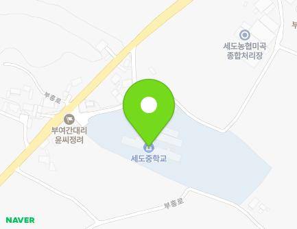 충청남도 부여군 세도면 부흥로 564-4 (세도중학교) 지도