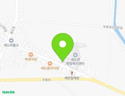 충청남도 부여군 세도면 세도중앙로 12 (세도119지역대) 지도