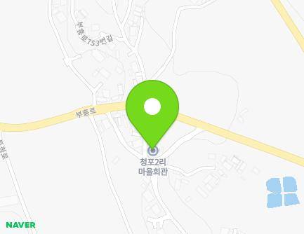 충청남도 부여군 세도면 부흥로750번길 9 (청포2리마을회관) 지도