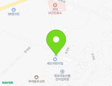 충청남도 부여군 세도면 망개남로 2 (세도어린이집) 지도