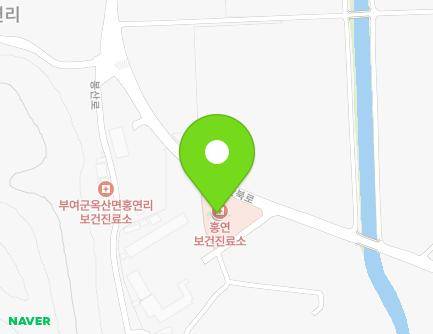 충청남도 부여군 옥산면 옥산북로 205 (홍연보건진료소) 지도