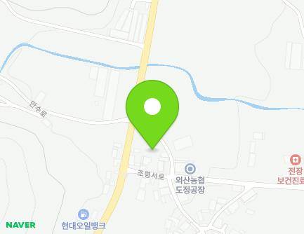 충청남도 부여군 외산면 조령서로 3 지도