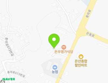충청남도 부여군 은산면 충의로 703 (신진빌라) 지도