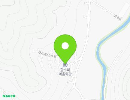 충청남도 부여군 은산면 합수로46번길 5 (합수리마을회관) 지도