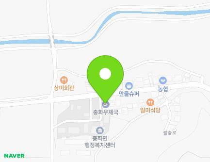 충청남도 부여군 충화면 팔충로 772 (충화우체국) 지도