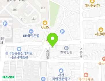 충청남도 서산시 고운로 194 (동문동) 지도