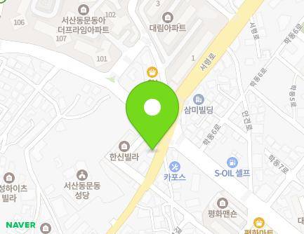 충청남도 서산시 서령로 65 (동문동) 지도