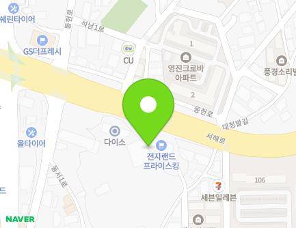 충청남도 서산시 서해로 3376 (석남동) 지도