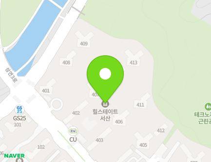 충청남도 서산시 성연면 성연3로 76 (힐스테이트서산아파트) 지도