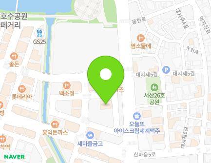 충청남도 서산시 호수공원8로 4-11 (예천동) 지도