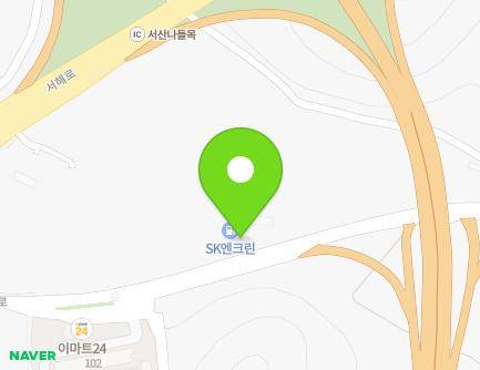 충청남도 서산시 운산면 운암로 895 (톨게이트주유소) 지도