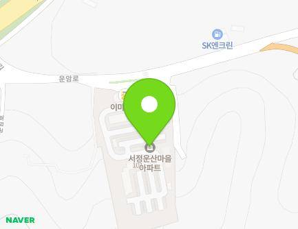 충청남도 서산시 운산면 운암로 886 (서정운산마을아파트) 지도