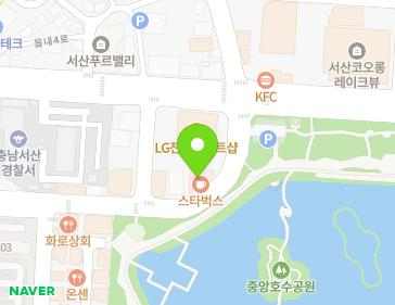 충청남도 서산시 호수공원2로 33 (읍내동) 지도
