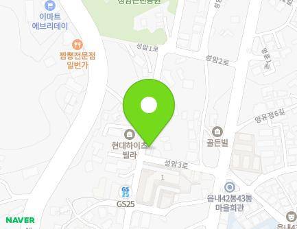 충청남도 서산시 성암1로 28 (읍내동, 현대하이츠빌라) 지도