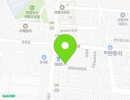 충청남도 서천군 장항읍 장항로 78-5 지도