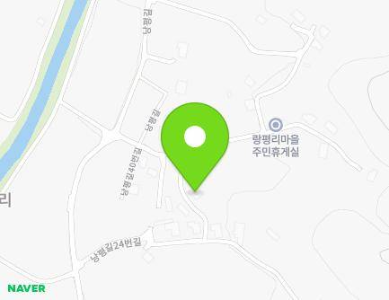 충청남도 서천군 종천면 낭평길24번길 13-10 지도