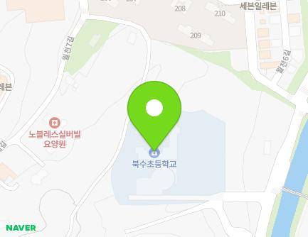 충청남도 아산시 배방읍 호서로 405 (아산북수초등학교) 지도