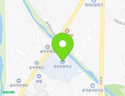 충청남도 아산시 송악면 송악로 802 (송남초등학교) 지도